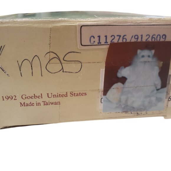 Vintage Goebel Dolly Dingle Angel Cat Doll Bette Ball 1992 375/1000 Limited Ed - Picture 7 of 7